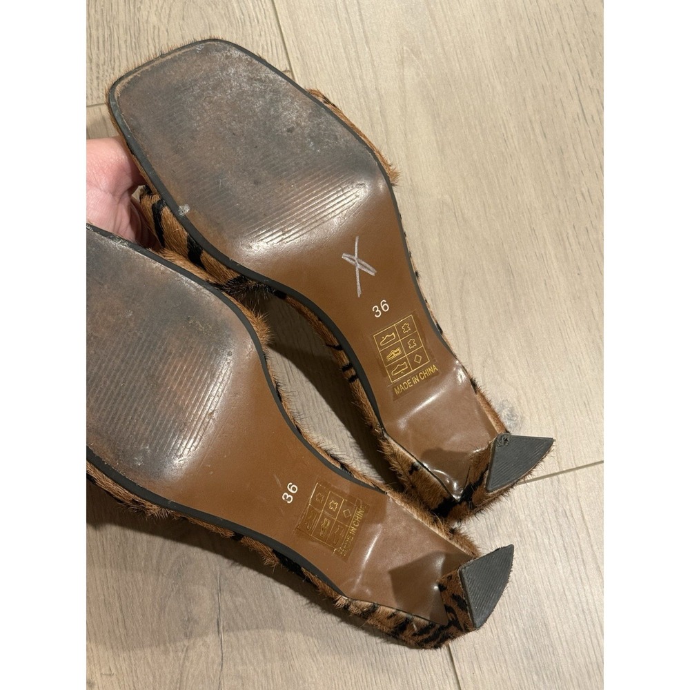 senso heels Brindle Maisy sandals animal print Size 36 6 - Picture 5 of 5